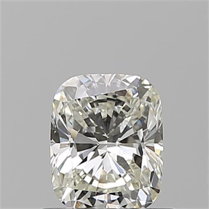 Foto Diamante Natural 0.70 quilates, Del cojín , Color J, claridad VS1 y certificado GIA de