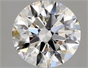 Diamante Natural 1.51 quilates, Redondo , Color G, claridad VVS1 y certificado GIA