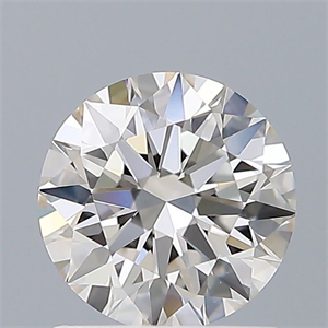 Picture of Natural Diamond 0.91 Carats, Round with Excellent Cut, I Color, IF Clarity and Certified by GIA