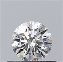 Diamante Natural 0.41 quilates, Redondo , Color G, claridad IF y certificado GIA