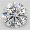 Del inventario de diamantes de laboratorio, 3.52 quilates, Redondo , Color E, claridad VVS1 y certificado GIA