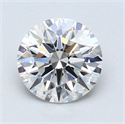 Diamante Natural 1.08 quilates, Redondo , Color F, claridad VVS1 y certificado GIA
