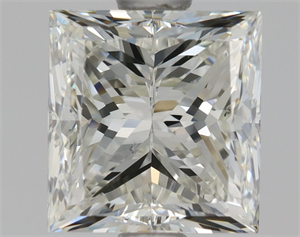 Foto Diamante Natural 1.50 quilates, Princesa , Color J, claridad VS2 y certificado GIA de
