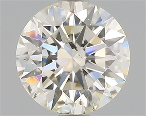 Picture of Natural Diamond 1.01 Carats, Round with Excellent Cut, L Color, I1 Clarity and Certified by GIA