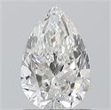 Diamante Natural 1.00 quilates, De pera , Color F, claridad SI1 y certificado GIA