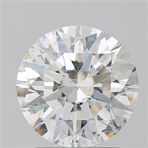 Foto Diamante Natural 2.04 quilates, Redondo , Color H, claridad I1 y certificado GIA de