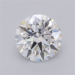 Picture of Lab Grown Diamond 1.21 Carats, Round with Ideal Cut, E Color, VS1 Clarity and Certified by IGI