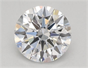 Lab Grown Diamond 0.80 Carats, Round with Ideal Cut, D Color, VVS2 Clarity and Certified by IGI