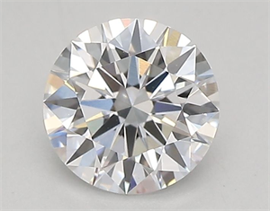Picture of Lab Grown Diamond 0.80 Carats, Round with Ideal Cut, D Color, VVS2 Clarity and Certified by IGI