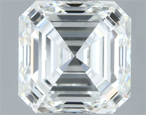 Picture of Natural Diamond 1.04 Carats, Asscher with  Cut, H Color, VVS2 Clarity and Certified by IGI