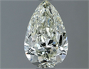 Natural Diamond 0.80 Carats, Pear with  Cut, I Color, VS1 Clarity and Certified by IGI