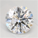 Del inventario de diamantes de laboratorio, 1.03 quilates, Redondo , Color D, claridad VVS2 y certificado IGI