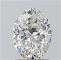 Diamante Natural 1.01 quilates, Ovalado , Color G, claridad VVS2 y certificado GIA