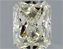Natural Diamond 1.01 Carats, Radiant with  Cut, L Color, VS2 Clarity and Certified by GIA
