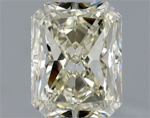 Picture of Natural Diamond 1.01 Carats, Radiant with  Cut, L Color, VS2 Clarity and Certified by GIA
