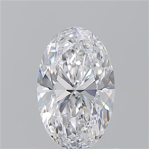 Picture of Natural Diamond 1.20 Carats, Oval with  Cut, D Color, VS2 Clarity and Certified by GIA