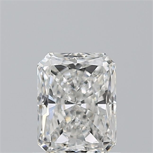 Foto Diamante Natural 1.01 quilates, Radiante , Color F, claridad SI1 y certificado GIA de