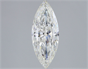 Natural Diamond 2.01 Carats, Marquise with  Cut, I Color, VVS2 Clarity and Certified by GIA