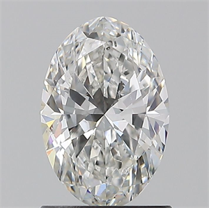 Picture of Natural Diamond 1.20 Carats, Oval with  Cut, F Color, SI2 Clarity and Certified by GIA