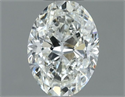 Diamante Natural 0.50 quilates, Ovalado , Color H, claridad VVS2 y certificado IGI