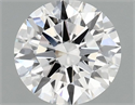 Lab Grown Diamond 1.18 Carats, Round with Ideal Cut, D Color, VS1 Clarity and Certified by IGI