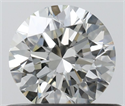 Diamante Natural 0.53 quilates, Redondo , Color H, claridad VVS2 y certificado IGI