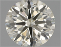 Diamante Natural 0.50 quilates, Redondo , Color K, claridad I1 y certificado IGI
