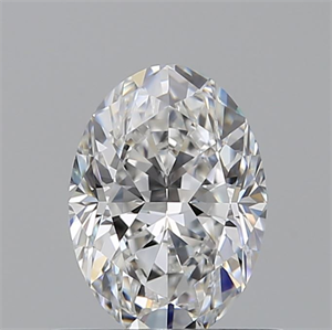 Foto Diamante Natural 0.62 quilates, Ovalado , Color E, claridad VVS1 y certificado GIA de