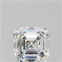 Natural Diamond 0.90 Carats, Asscher with  Cut, G Color, VVS1 Clarity and Certified by GIA