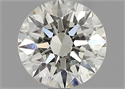 Natural Diamond 1.22 Carats, Round with Excellent Cut, K Color, VVS1 Clarity and Certified by GIA