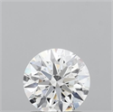 Lab Grown Diamond 1.03 Carats, Round with Ideal Cut, E Color, VVS1 Clarity and Certified by IGI