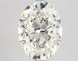 Picture of Natural Diamond 2.50 Carats, Oval with  Cut, H Color, VS2 Clarity and Certified by GIA