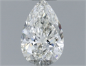 Diamante Natural 0.30 quilates, De pera , Color J, claridad VVS1 y certificado GIA