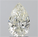 Natural Diamond 1.70 Carats, Pear with  Cut, K Color, SI2 Clarity and Certified by GIA