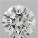 Del inventario de diamantes de laboratorio, 2.09 quilates, Redondo , Color G, claridad VVS1 y certificado IGI