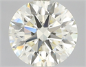 Natural Diamond 0.85 Carats, Round with Excellent Cut, N Color, VVS1 Clarity and Certified by GIA