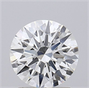 Del inventario de diamantes de laboratorio, 1.51 quilates, Redondo , Color F, claridad VVS2 y certificado IGI
