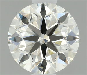Picture of Natural Diamond 0.50 Carats, Round with Excellent Cut, J Color, VVS2 Clarity and Certified by IGI