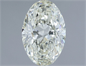 Diamante Natural 1.52 quilates, Ovalado , Color L, claridad VVS1 y certificado IGI