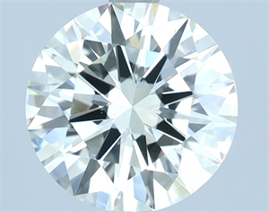 Picture of Natural Diamond 2.08 Carats, Round with Excellent Cut, J Color, VS1 Clarity and Certified by IGI