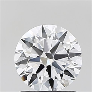 Picture of Lab Grown Diamond 1.01 Carats, Round with Ideal Cut, D Color, VS1 Clarity and Certified by IGI