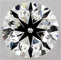 Diamante Natural 0.70 quilates, Redondo , Color I, claridad VVS1 y certificado GIA