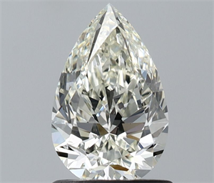 Picture of Natural Diamond 1.01 Carats, Pear with  Cut, I Color, SI1 Clarity and Certified by IGI