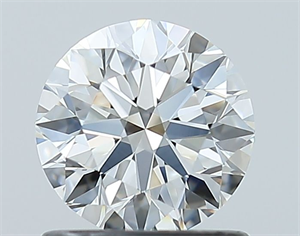 Picture of Natural Diamond 0.90 Carats, Round with Excellent Cut, F Color, VVS2 Clarity and Certified by GIA