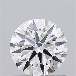 Picture of Lab Grown Diamond 0.71 Carats, Round with Ideal Cut, D Color, IF Clarity and Certified by IGI