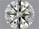 Diamante Natural 0.80 quilates, Redondo , Color L, claridad SI1 y certificado GIA
