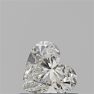 Picture of Natural Diamond 0.50 Carats, Heart with  Cut, J Color, VS2 Clarity and Certified by GIA