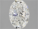 Natural Diamond 2.23 Carats, Oval with  Cut, G Color, VS1 Clarity and Certified by GIA