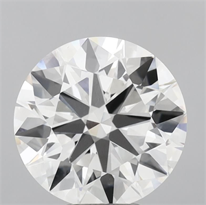 Picture of Lab Grown Diamond 5.76 Carats, Round with Ideal Cut, F Color, VVS2 Clarity and Certified by IGI