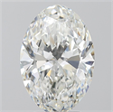 Natural Diamond 3.01 Carats, Oval with  Cut, G Color, VS1 Clarity and Certified by GIA